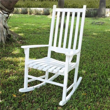 MERRY PRODUCTS Merrick Pet Food MP28260 Traditional Rocking Chair - White MPG-PT-41110WP